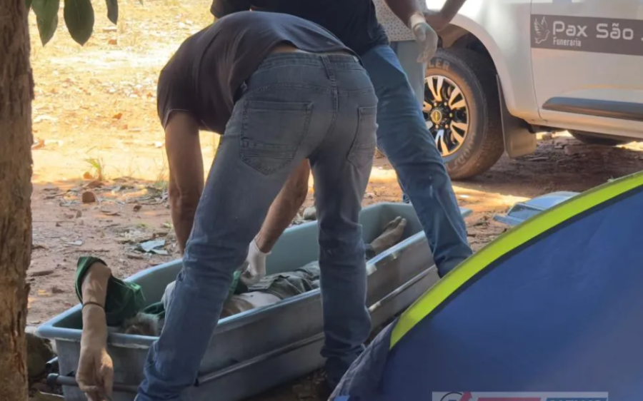 Idoso de 64 anos é encontrado sem vida em barraca no centro de Rio Verde