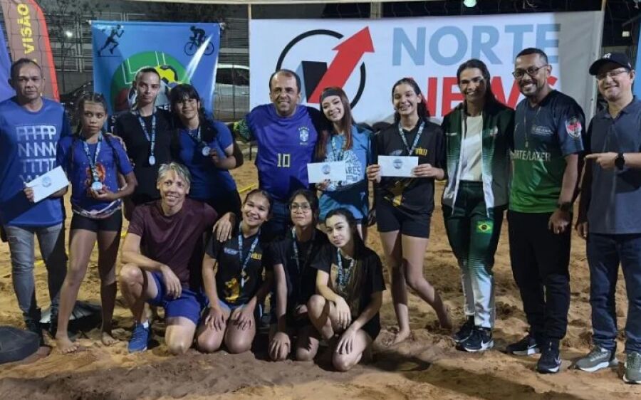 1&deg; Torneio O Norte News de V&ocirc;lei de Praia movimenta categoria de base feminina em Rio Verde