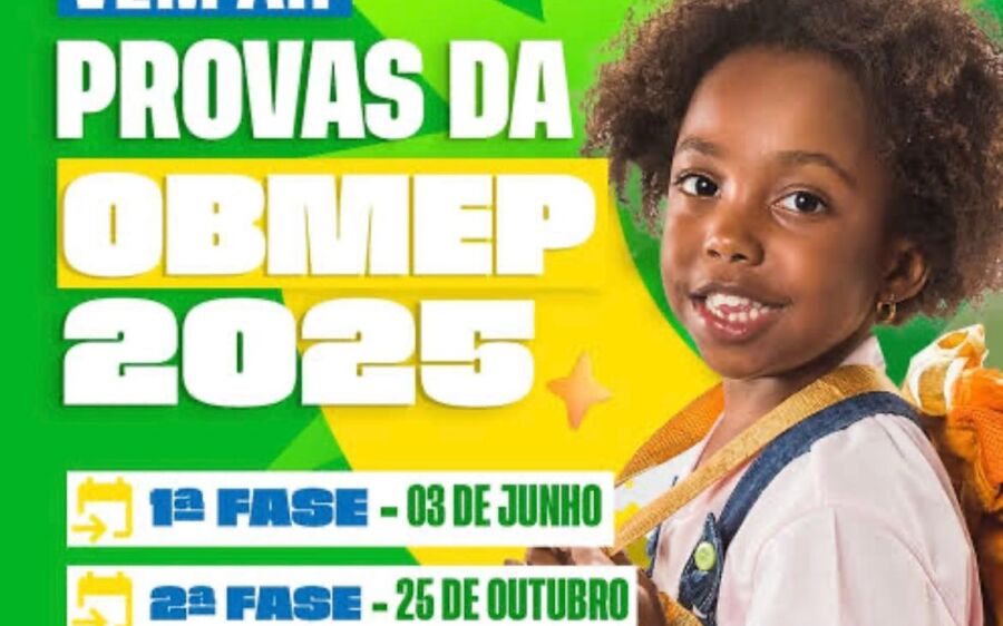 Mais de 900 mil estudantes participam amanhã (25) sábado da 2ª fase da OBMEP 2025