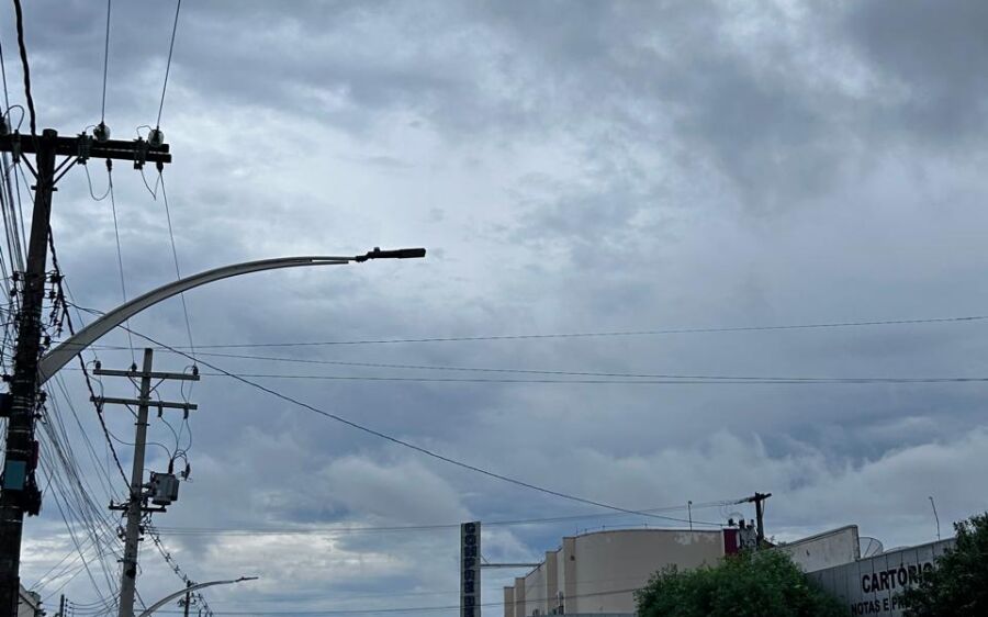 Tempo em Coxim segue nublado e com temperaturas amenas após a chuva