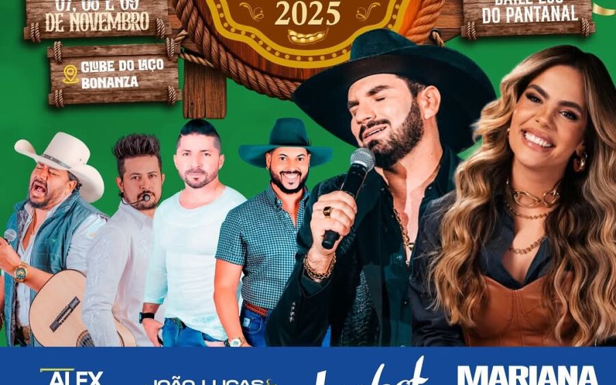 Pedro Gomes celebra 62 anos com programação oficial repleta de atrações culturais, Rodeio e Shows
