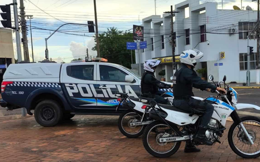 Jovem de 18 anos sem habilitação tenta fugir da PM e é detido após perseguição em Rio Verde de Mato 