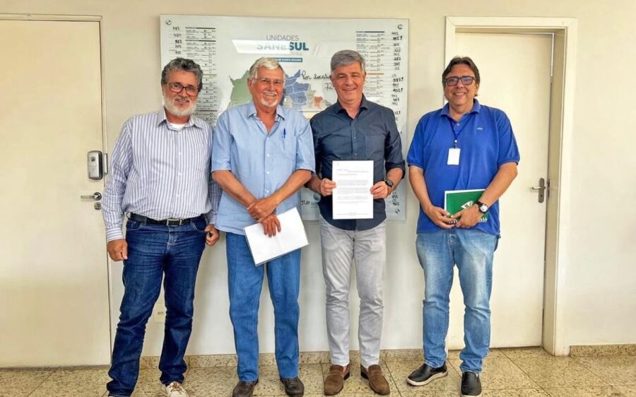 Deputado Zeca do PT reivindica melhorias na água em Aparecida do Taboado e Miranda