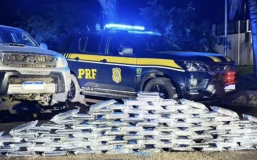 Homem que saiu de Corumbá, flagrado com mais de 100 kg de pasta base que seria entregue em Rio Verde