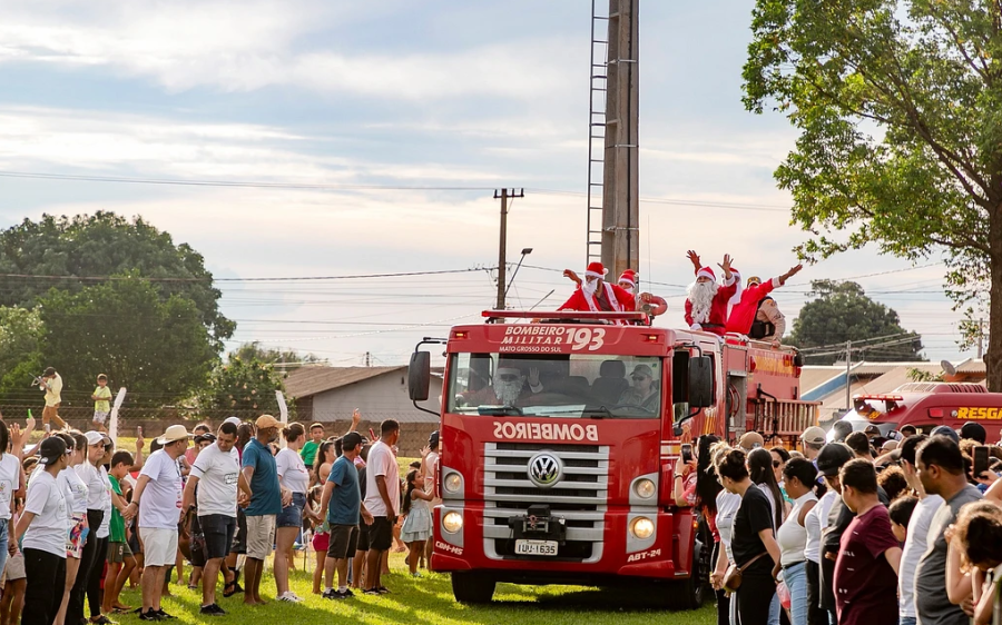 Chegada do Papai Noel promete encantar famílias em São Gabriel do Oeste no dia 13 de dezembro
