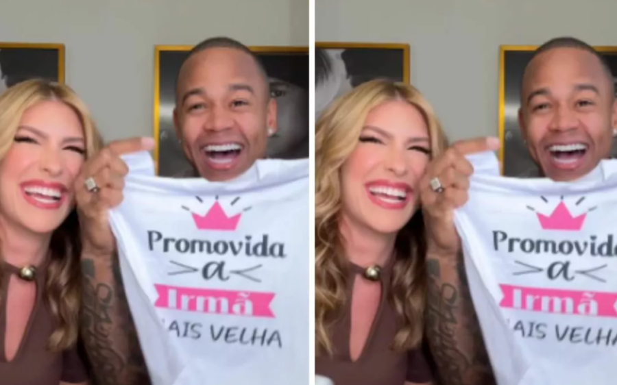 Lore Improta e Léo Santana revelam sexo do segundo filho