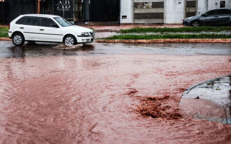 Ciclone que causa tempestade no RS favorece tempo severo em MS e pode causar alagamentos