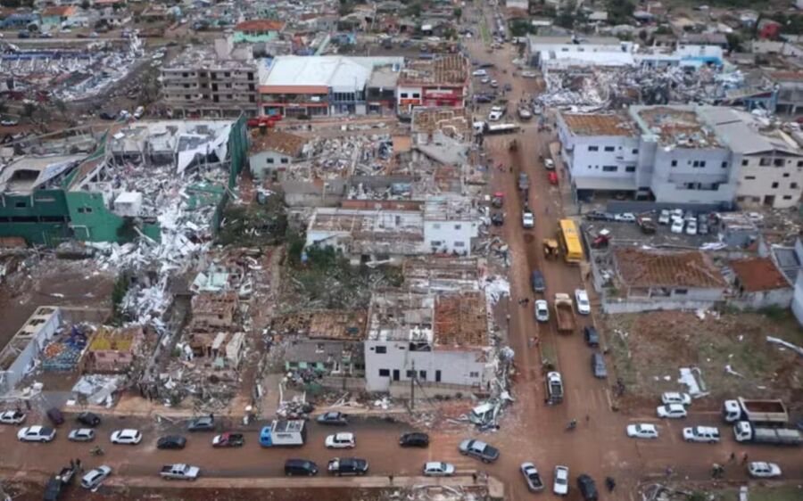 Especialistas apontam que Mato Grosso do Sul pode enfrentar tornados e tempestades mais severas 