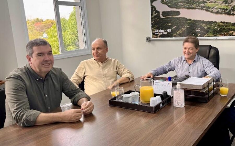 Governador Eduardo Riedel visita Coxim na próxima sexta-feira (7) para entrega de obras e lançamento