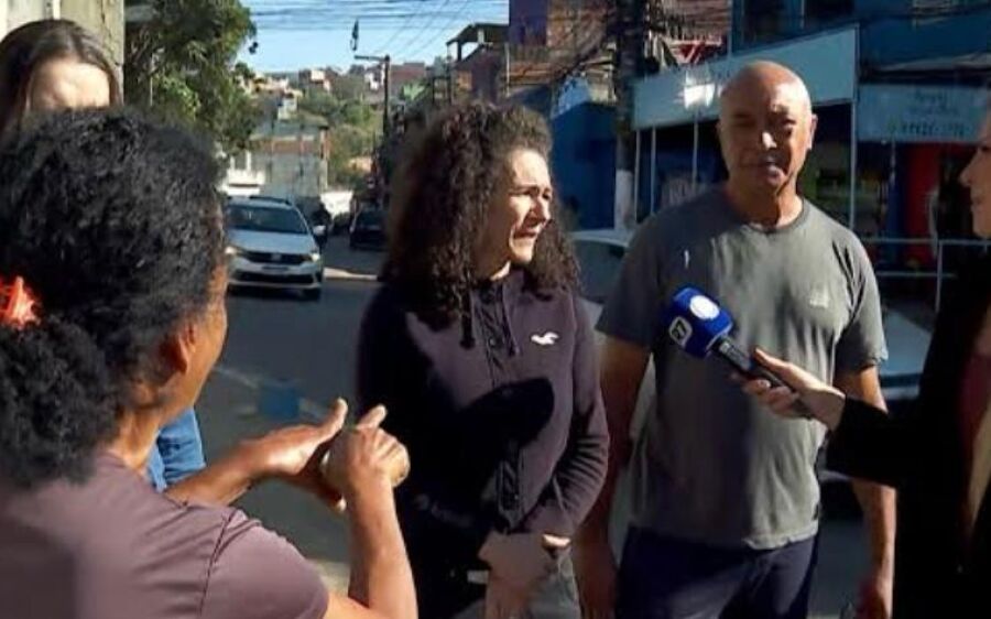 Por R$ 400 vira baixaria com pedras, empurrões e até tiros e todo mundo foi parar na delegacia