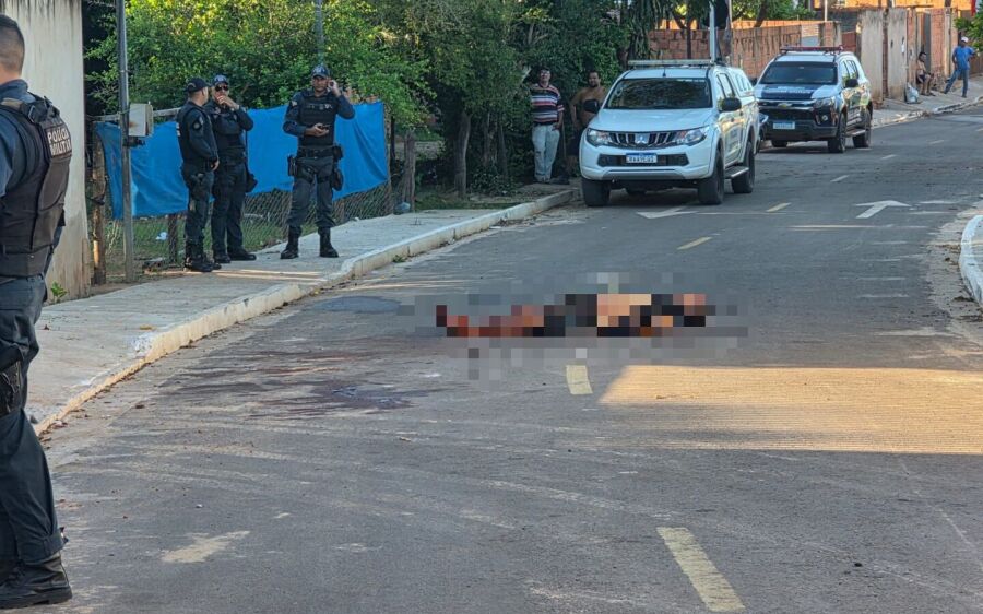 Homem é encontrado morto no meio da rua em Coxim