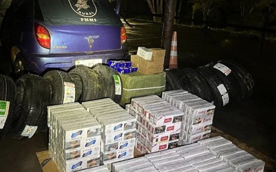 Batalhão Rural apreende mercadorias contrabandeadas avaliadas em R$ 47,7 mil
