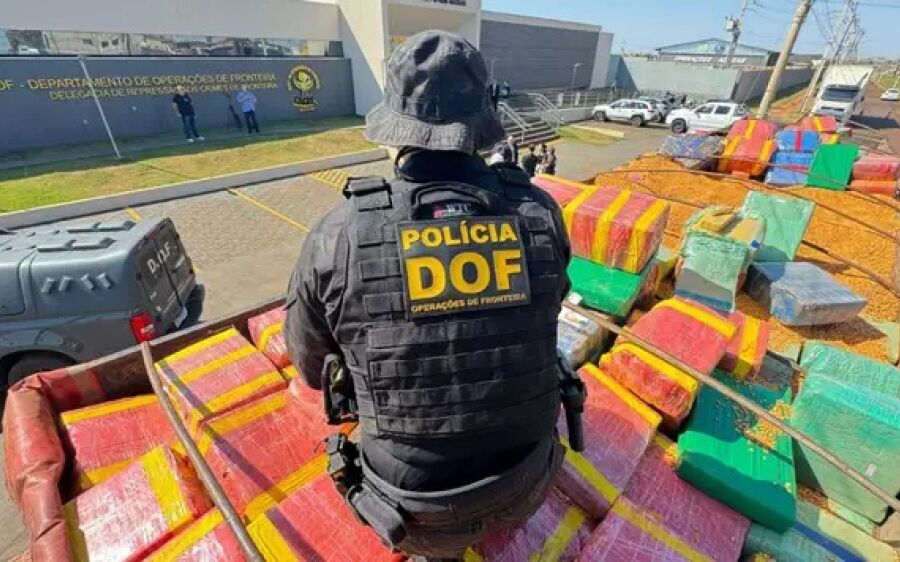 Com mais de 196 toneladas, DOF tem a 2ª maior apreensão de drogas da história em MS