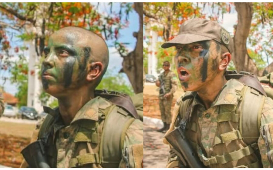 Quem é a 1ª soldado mulher a concluir curso complexo e rigoroso da Marinha no Pantanal de MS