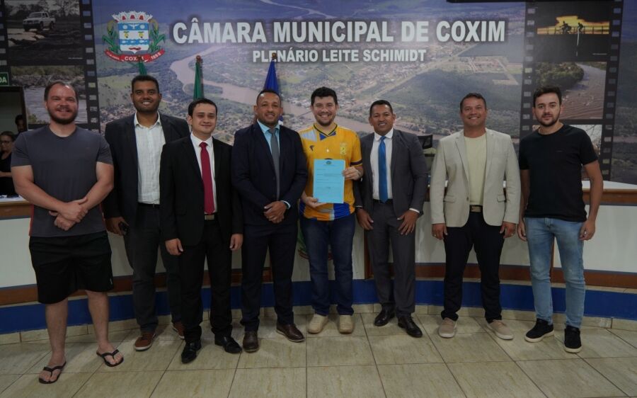 Câmara de Coxim reconhece FUT50 como entidade de Utilidade Pública Municipal