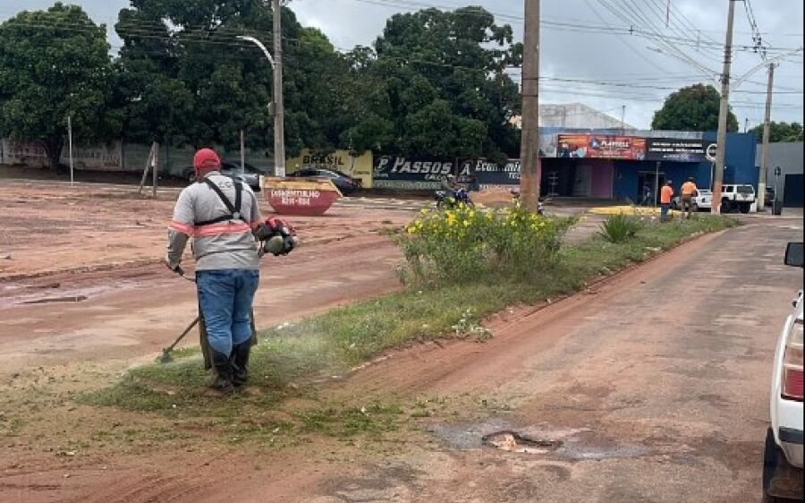 Prefeitura de Coxim começa 2026 com muito trabalho e mutirão de limpeza em toda a cidade