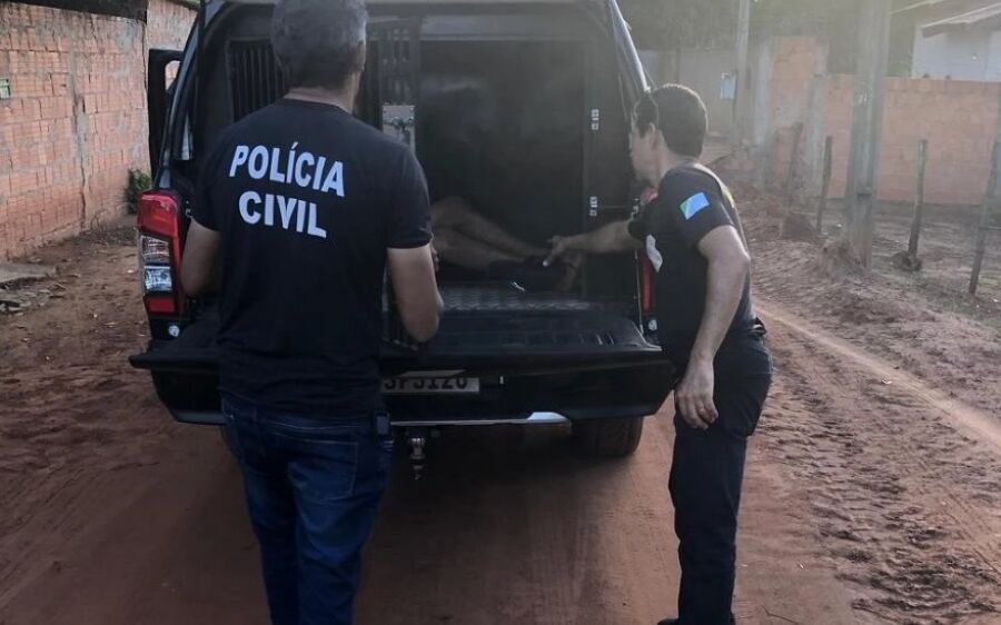 Homem de 23 anos é preso em Coxim após romper tornozeleira eletrônica e descumprir medidas protetiva