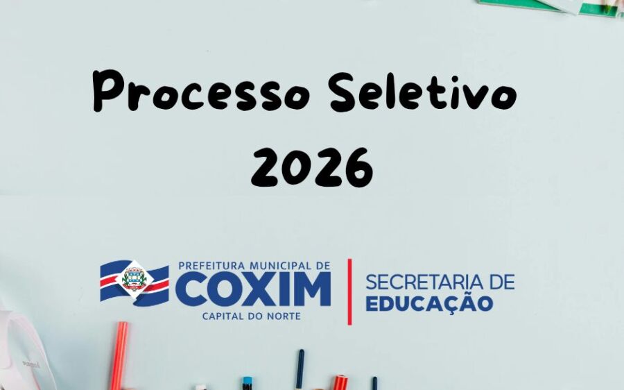 Prefeitura de Coxim atualiza regras do PSS da Educação para 2026 e reforça adequação à lei