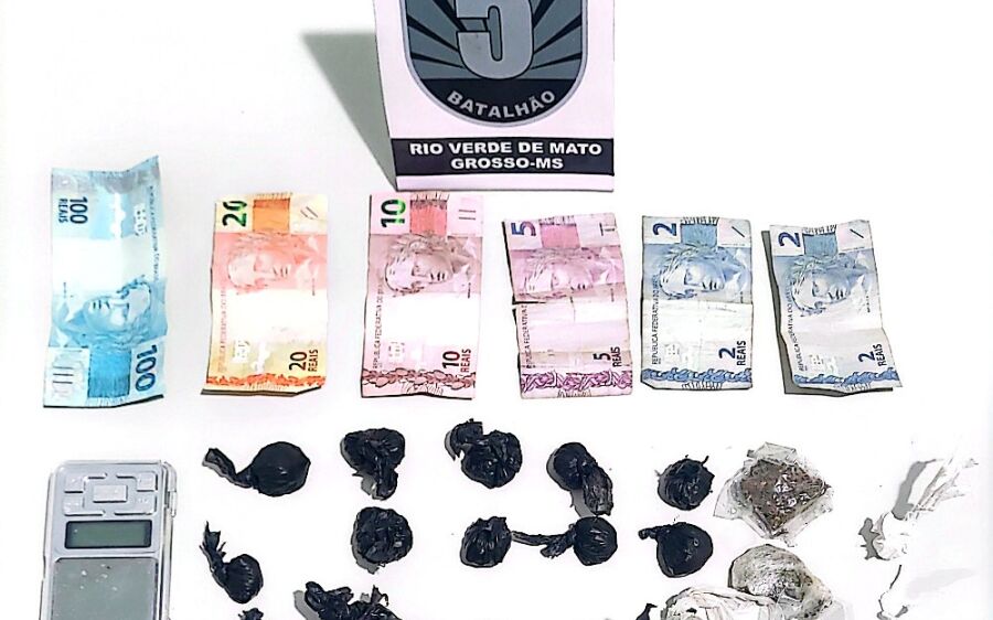 Polícia Militar prende jovem por tráfico de drogas em Rio Verde
