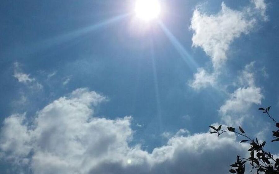 Calor e chance de chuva marcam o sábado em Coxim