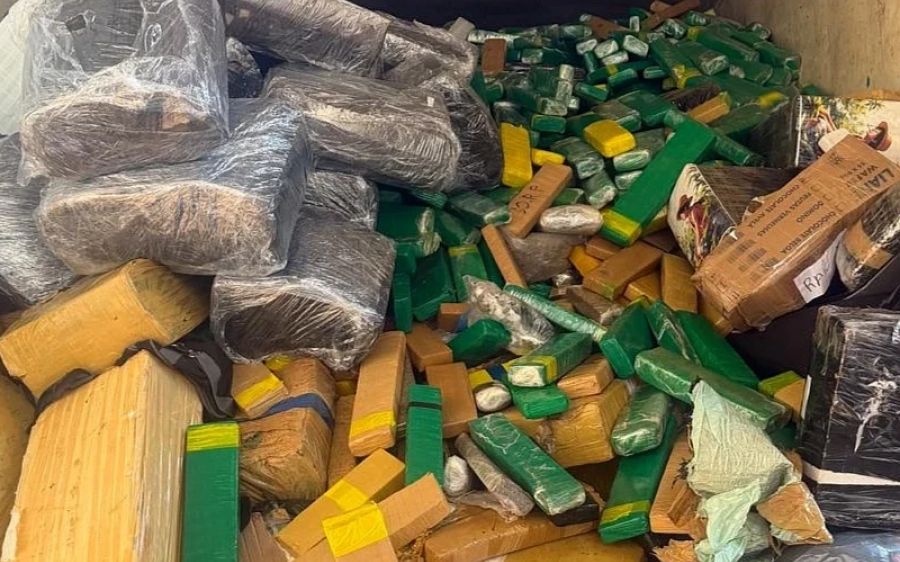 Denar incinera quase 10 toneladas de drogas apreendidas em operações de forças de segurança 