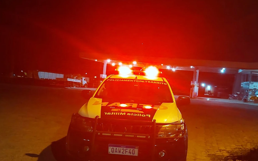 Idoso é preso por embriaguez ao volante após bater em caminhão estacionado em Coxim
