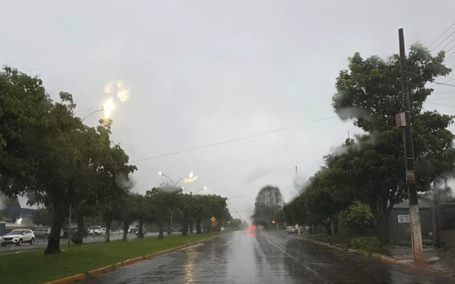 Inmet emite alerta amarelo de chuvas intensas para os 79 municípios de Mato Grosso do Sul até terça