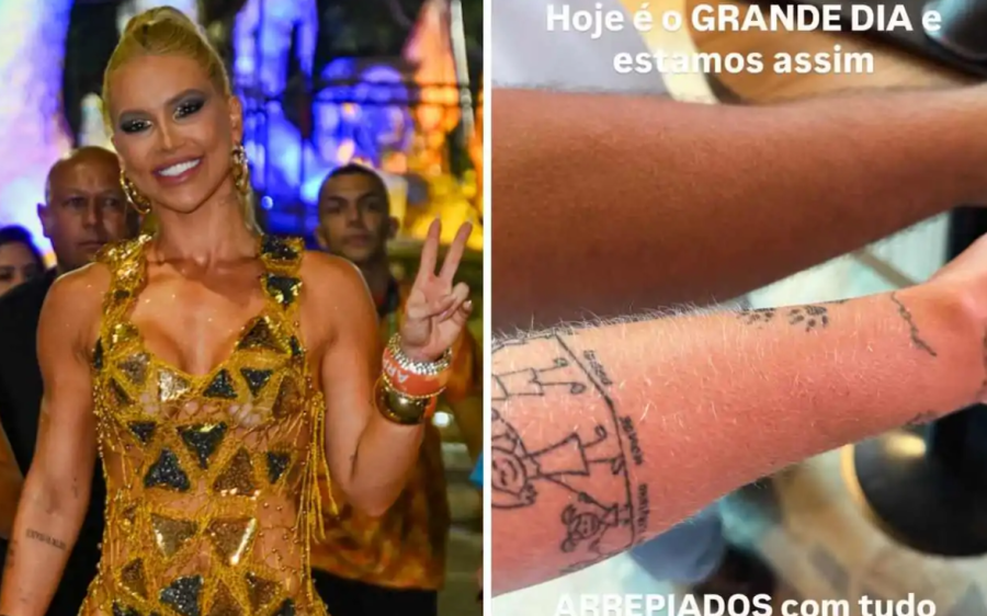 Virginia Fonseca surge arrepiada antes de estreia na Sapucaí