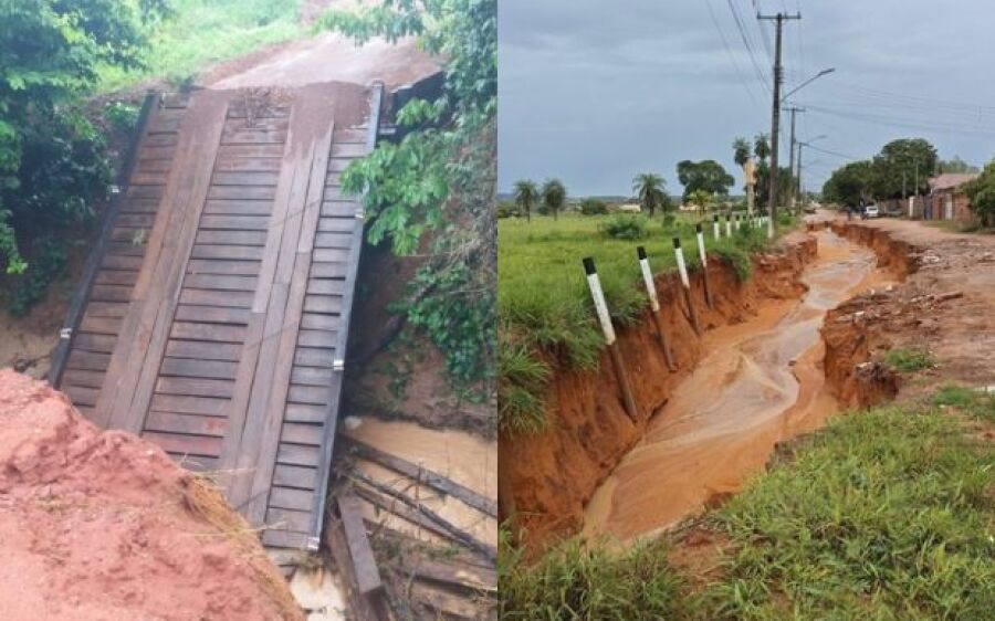 Prefeitura de Coxim decreta emergência após chuvas severas