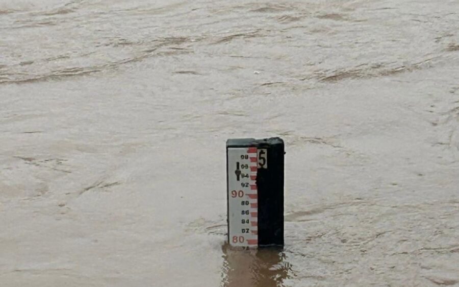 Novo alerta mantém Coxim em estado de atenção após nova elevação do Rio Taquari