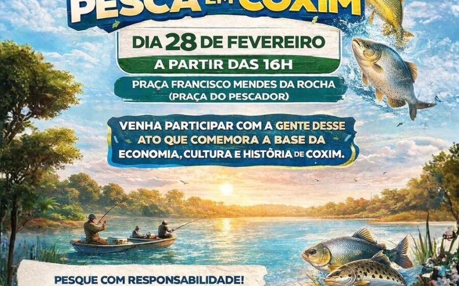 Coxim celebra reabertura da pesca neste sábado com evento na Praça do Pescador
