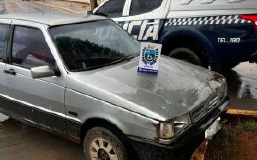 Polícia Militar em Sonora recupera veículo furtado em Rio Verde
