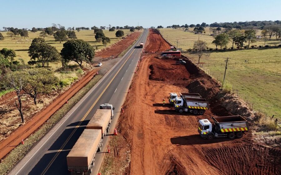 BR-163 vira corredor de obras e pode atrasar viagens em MS