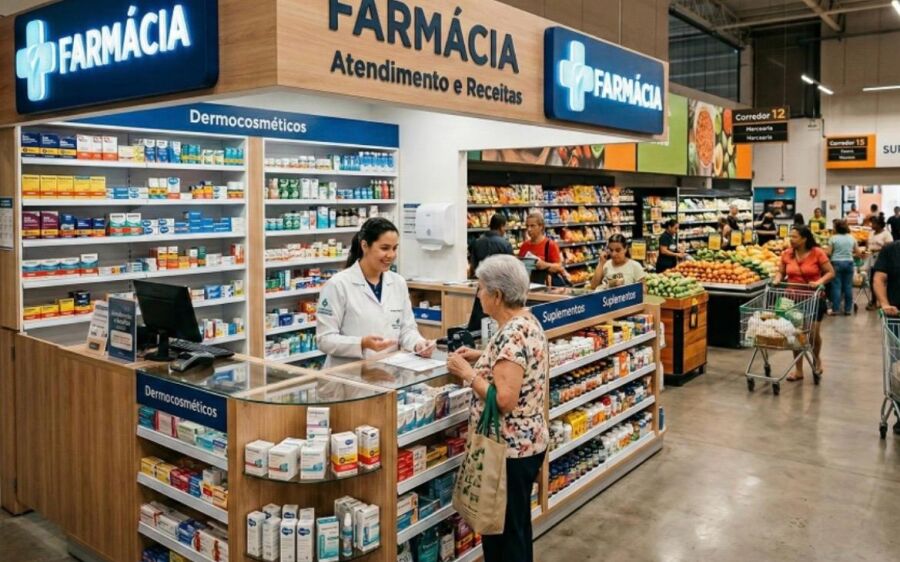 Projeto que autoriza farmácias em supermercados é aprovado
