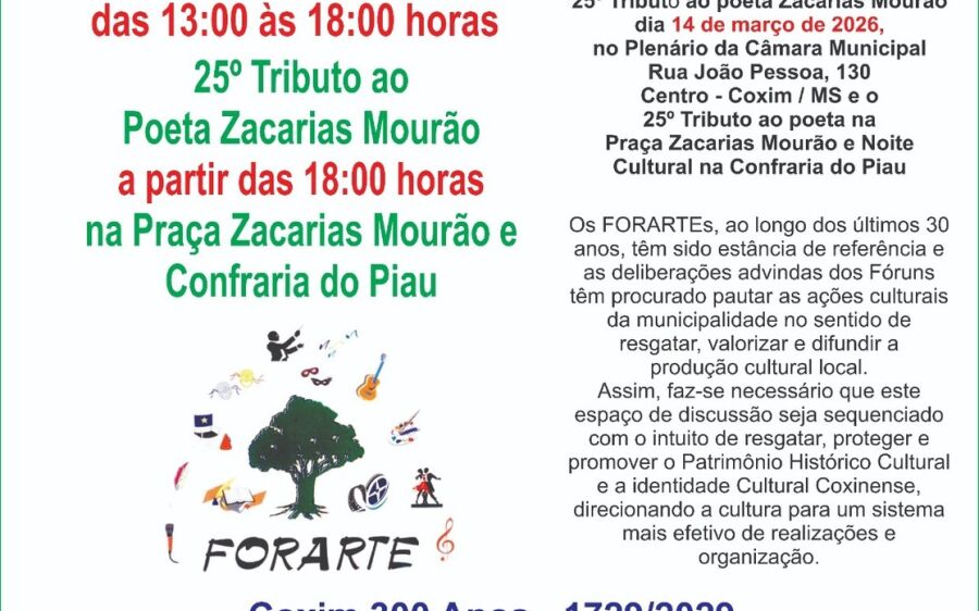 Forarte chega à 25ª edição e reforça importância da participação popular na construção da cultura