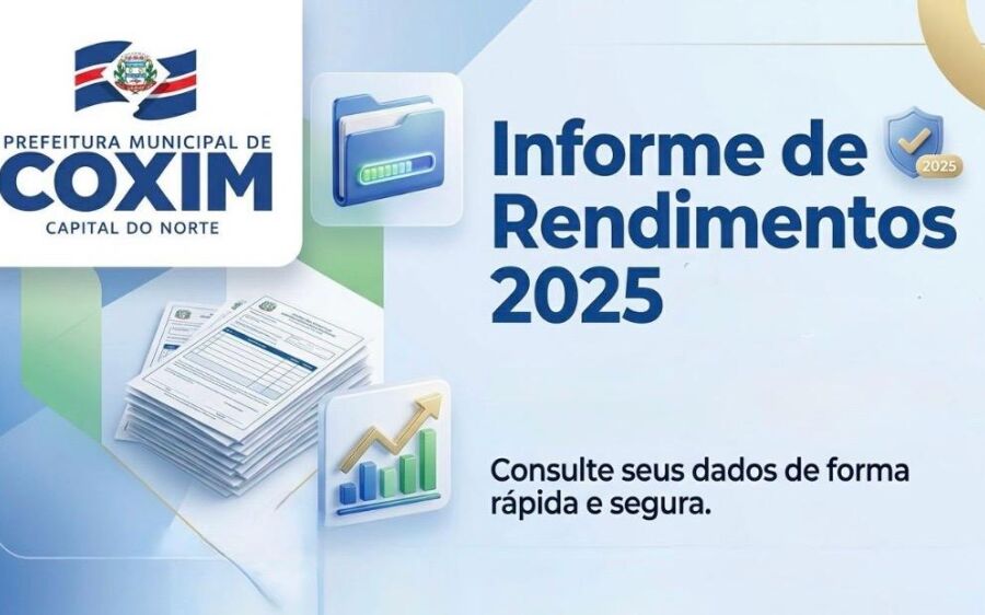 Prefeitura de Coxim inicia entrega do Informe de Rendimentos aos servidores