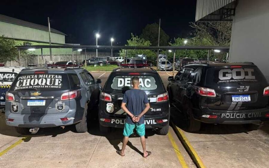 Suspeito de matar casal com foice em MS é preso