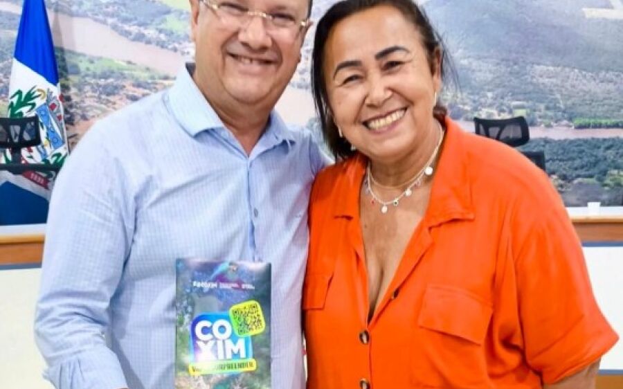 Vereadora Lúcia se reúne com vice-governador Barbosinha para discutir desenvolvimento para Coxim