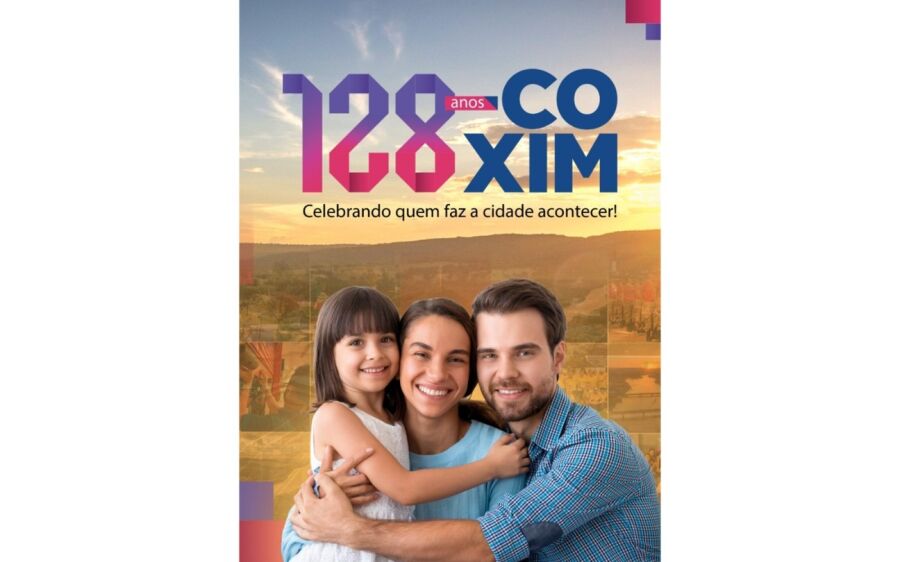 Prefeitura de Coxim divulga programação completa dos 128 anos com desfile, shows e atos oficiais
