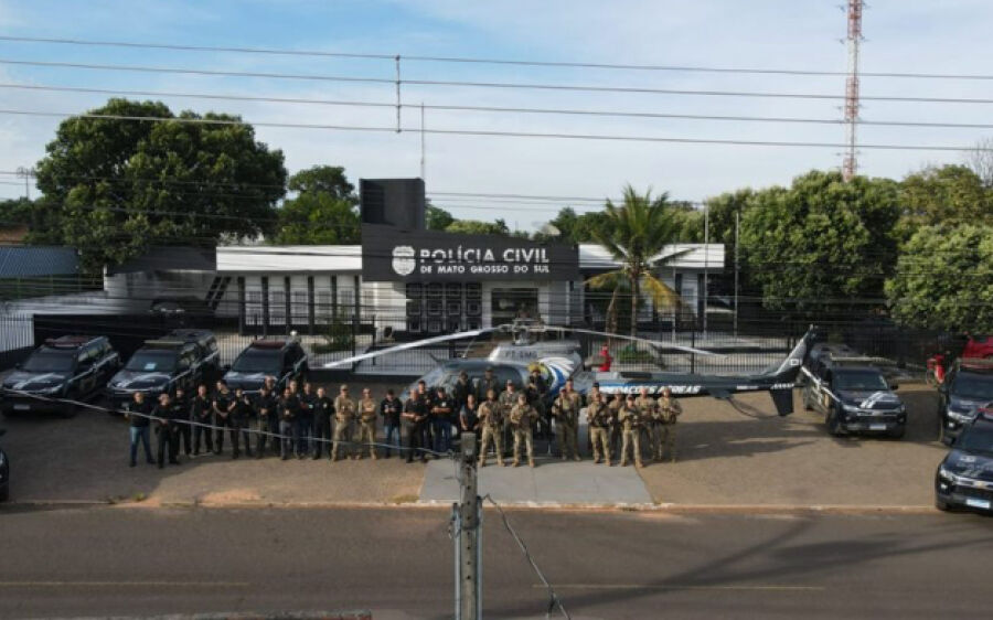 Polícia Civil deflagra operação contra organização criminosa em Coxim
