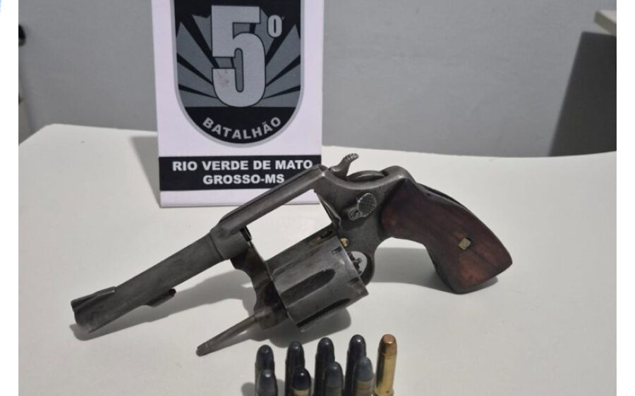 Polícia Militar prende homem por ameaça e porte ilegal de arma de fogo em Rio Verde