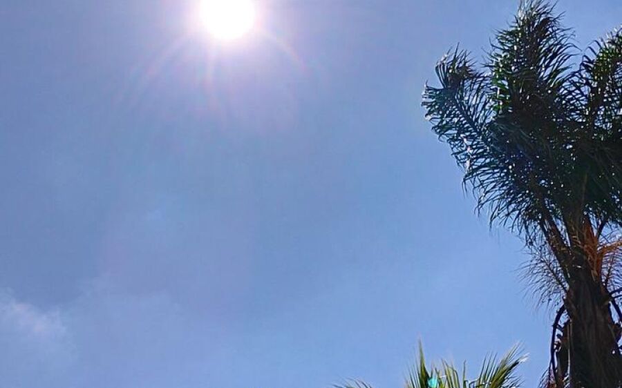 Quarta-feira será de sol, calor e pancadas de chuva em Coxim