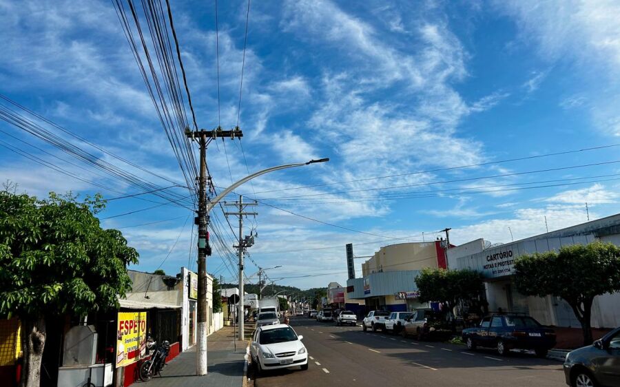 Coxim terá quarta-feira (22) de sol forte, calor e possibilidade de pancadas isoladas de chuva