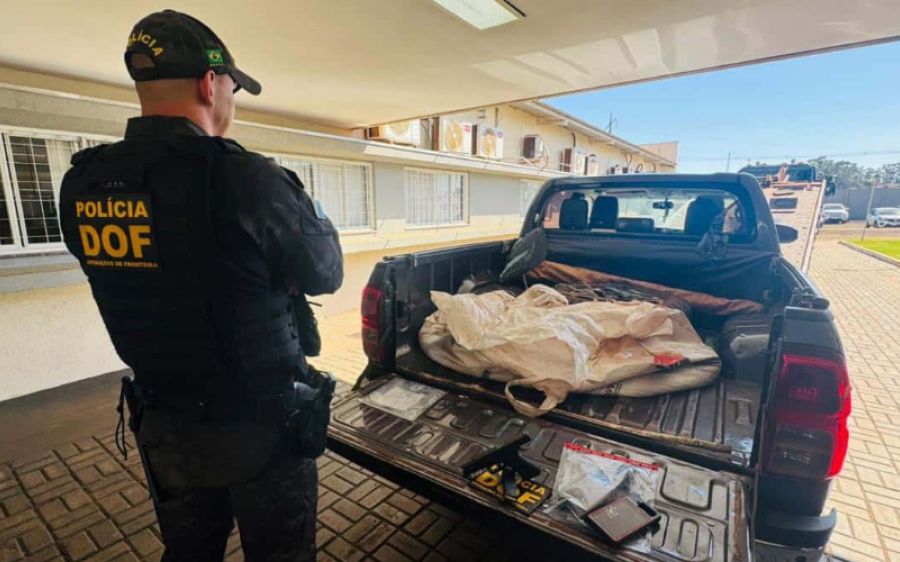 Paraguaio morre em confronto com DOF após furtar Hilux em Ponta Porã
