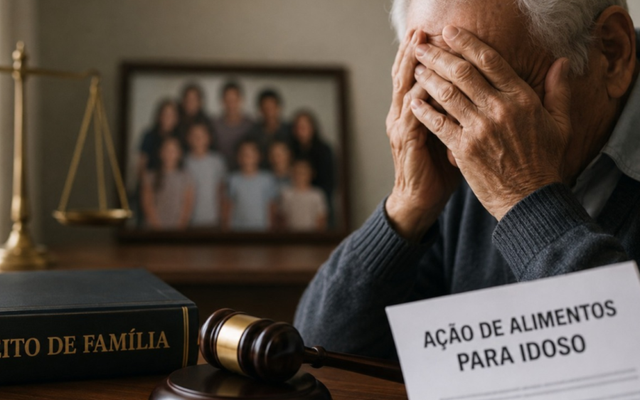 Ações por pensão para idosos dobram e expõe caso de pai abandonado por 16 filhos