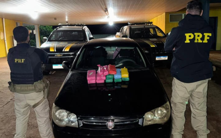 Mulher é flagrada com cocaína e maconha escondidas no tanque de combustível em Ponta Porã
Condutora 