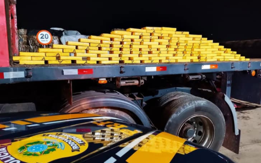 PRF apreende 370 quilos de cocaína em duas ações na BR-163 em Campo Grande
