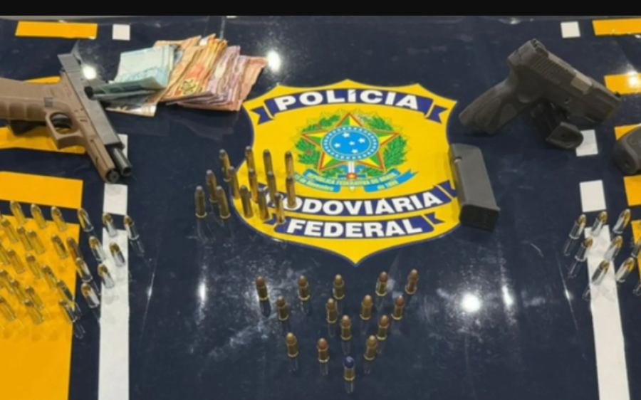 Trio armado que planejava sair de MS para cometer roubos a caminhonetes em MG é preso