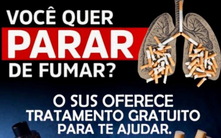 SUS oferece tratamento gratuito para quem quer largar o cigarro