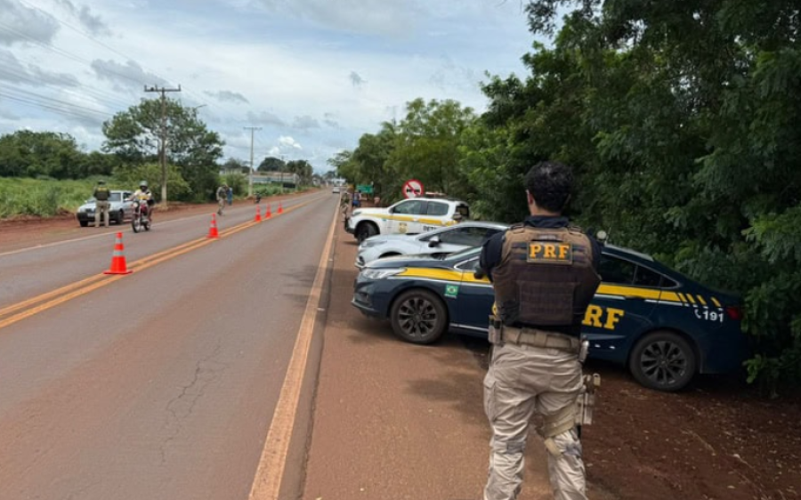 PRF reforça fiscalização nas rodovias federais de MS durante feriado de Corpus Christi

